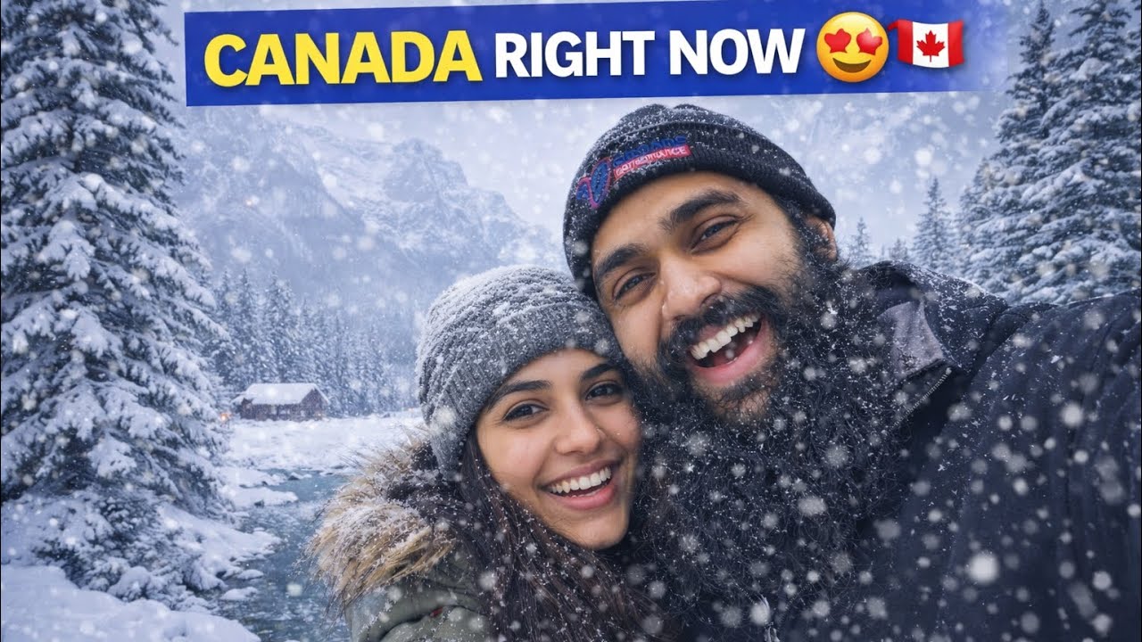 BEAUTIFUL WINTERS IN CANADA 😍🇨🇦