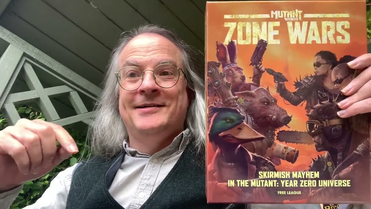 Unboxing in the Nook: Mutant Year Zero Zone Wars