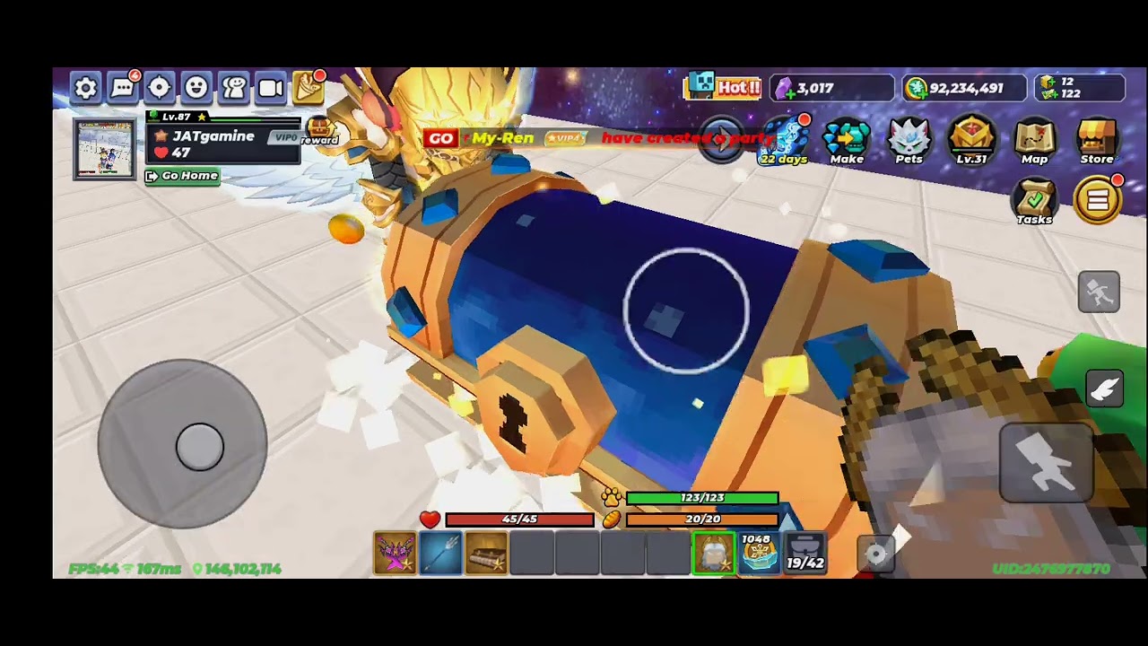 Sky block mango video like subscribe \~§|spin my loss👉😭 valke sw and item