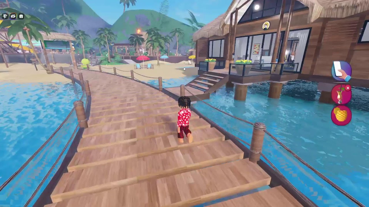 Playing Roblox