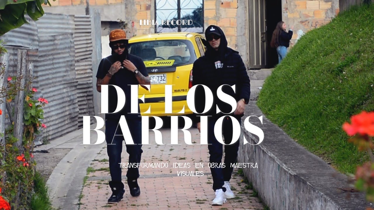 De Los Barrios ❌️ The Colony ❌️ Anthony L.A [ VIDEO HD]  Libia Record Produce 