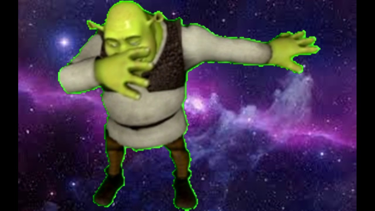 Shrek dabbin on the h8rz