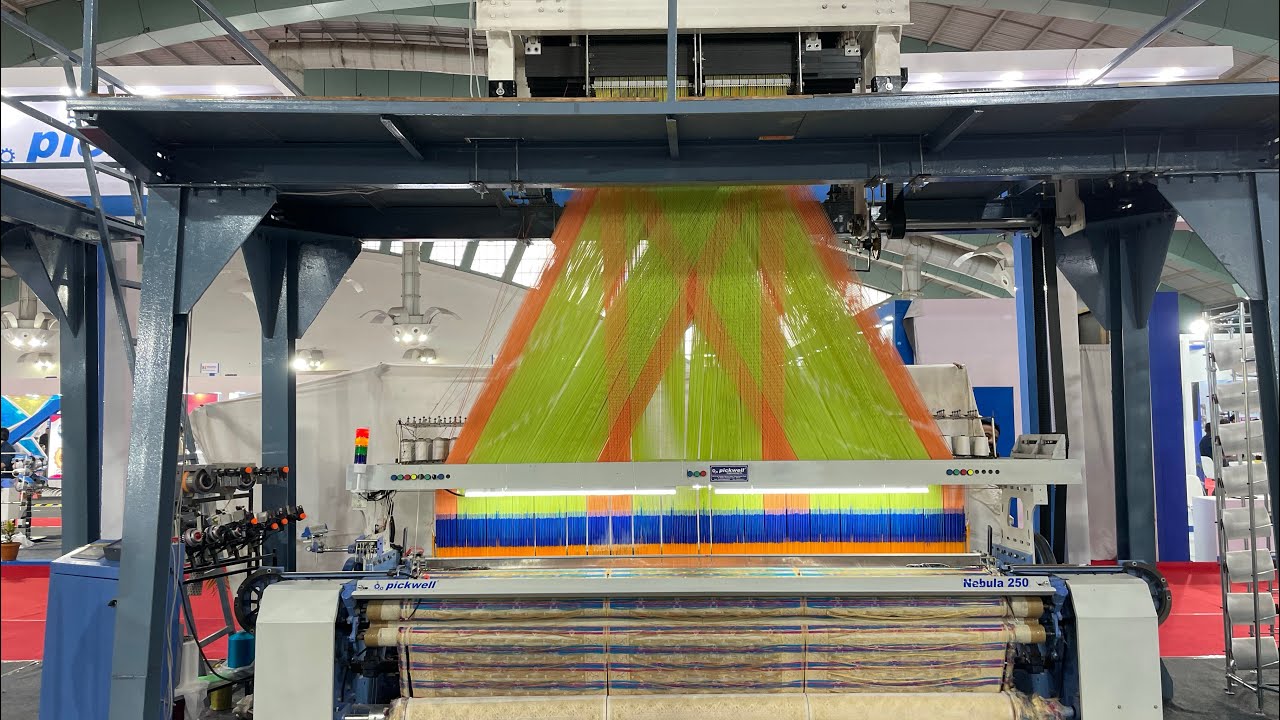 Pickwell Textile Machinery at Weaving Machine exhibition in Surat