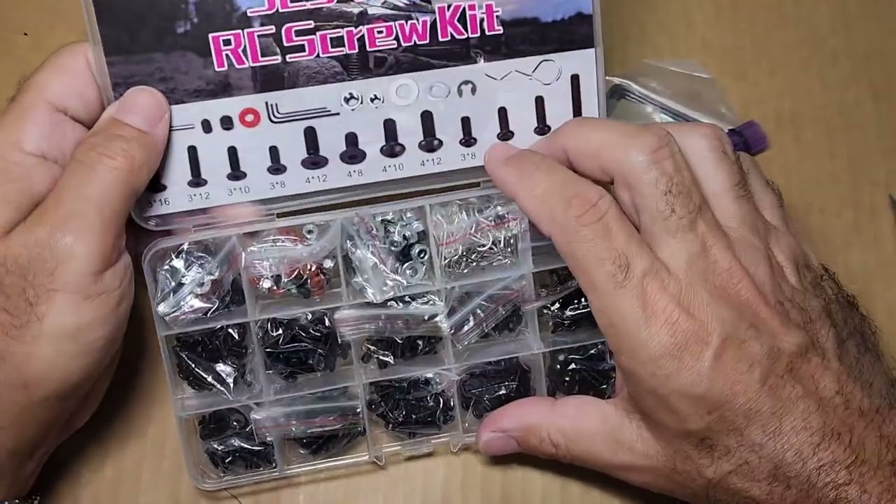 Kimapeso 523 PCS Universal RC Screw Kit Review, Nice set