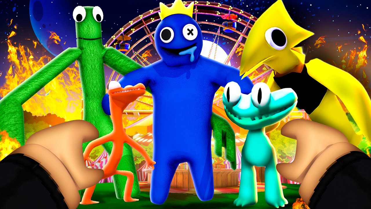 RAINBOW FRIENDS CHAPTER 2 *FIRST PERSON MODE* IN ROBLOX