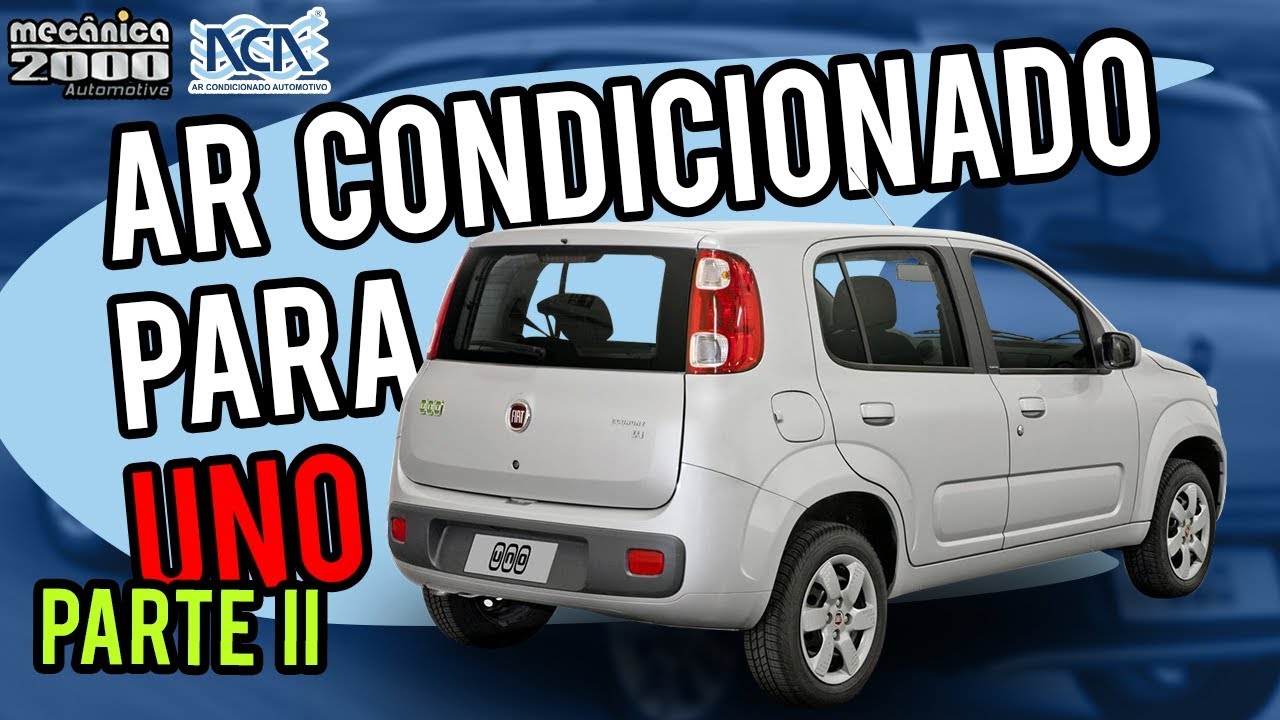 INSTALAÇÃO DE AR CONDICIONADO FIAT UNO WAY / VIVACE KIT ACA - Parte 2/4