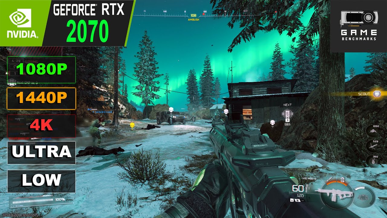 RTX 2070 | Обзор производительности Black Ops 7 (полный релиз) / Тест производительности 1080P, 1...