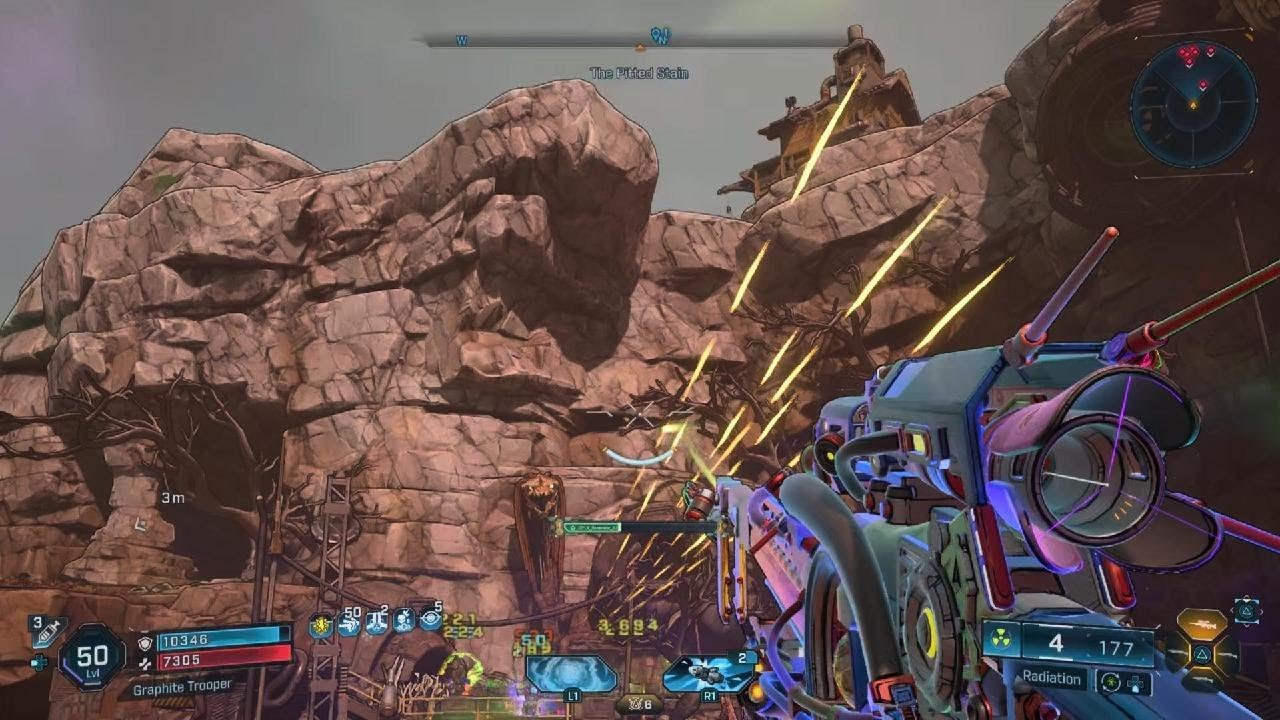 Borderlands 4: Harlowe + Stray + Trooper Class Mod + Firepot Easily Clear Ripper Drill Sites!
