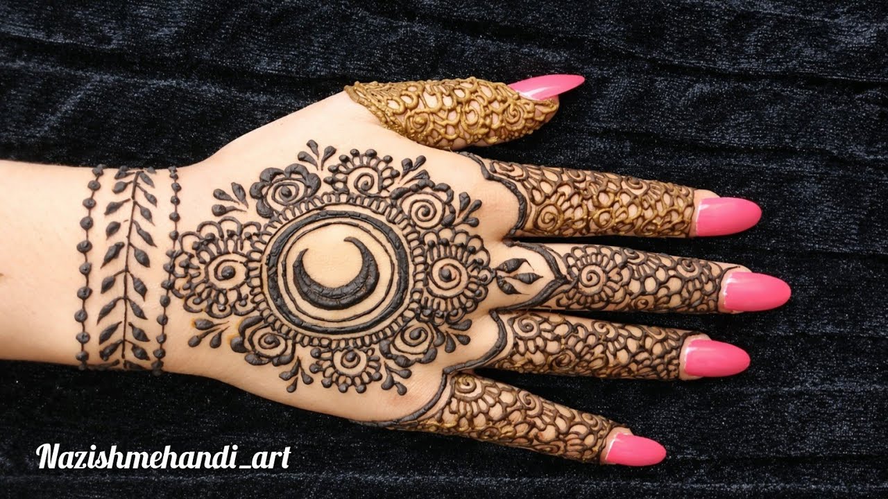 Latest Eid Mehndi Design 2026 🌙 | Ramadan Special Back Hand Mehndi for Beginners