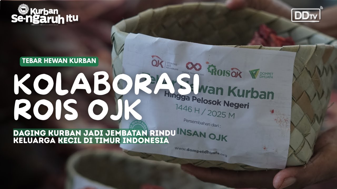 ROIS OJK Tebar Kebahagiaan Kurban Hingga Sumatera Utara dan NTT