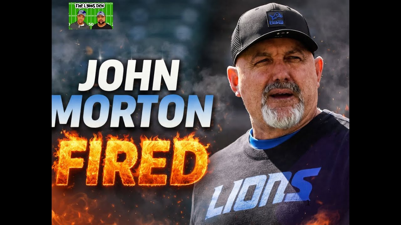 Detroit Lions Fire John Morton