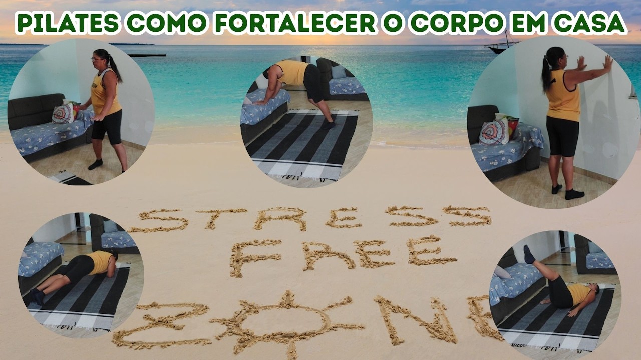 PILATES PARA IDOSOS//FORTALECER O CORPO TODO COM EXERCÍCIOS EM CASA/ALIVIA AS DORES