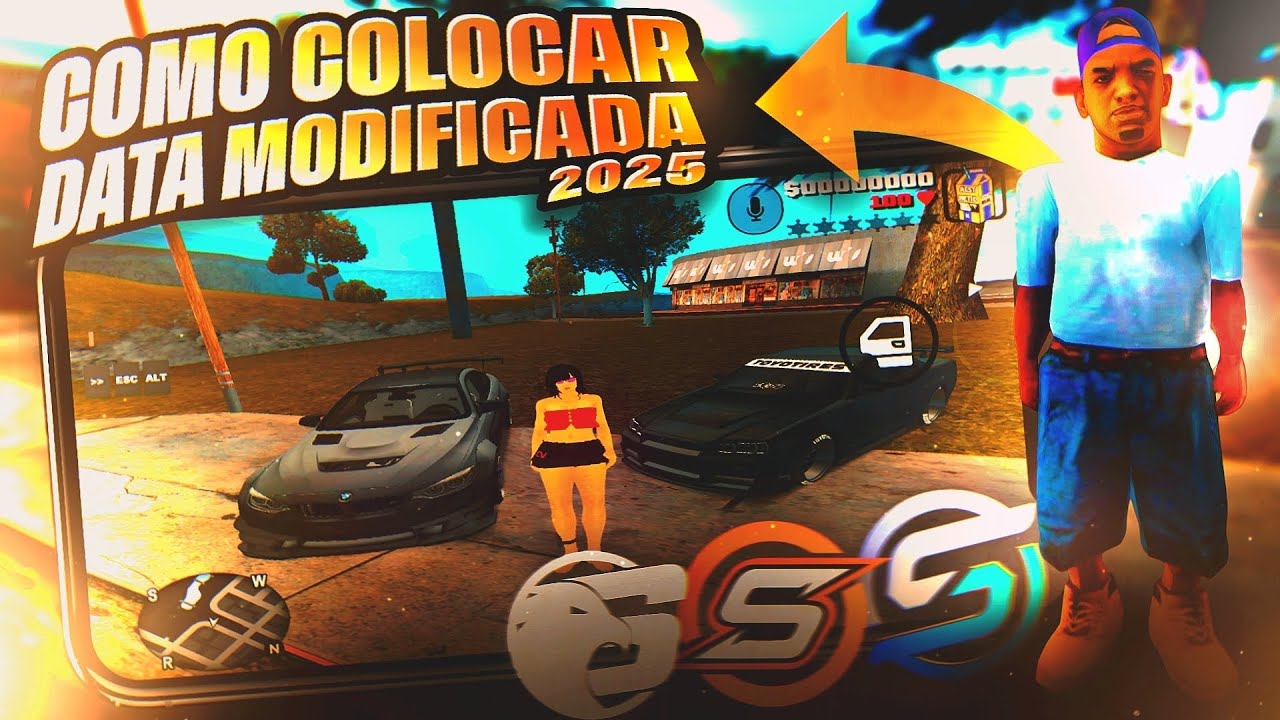 COMO COLOCAR DATA MODIFICADA NO SAMP LAUNCHER EM 2025 - QUALQUER ANDROID!!