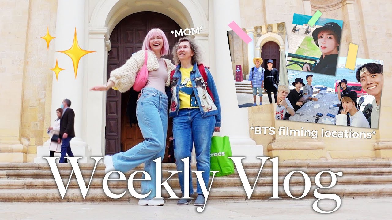 Weekly VLOG | Malta Trip With My Mom, Taking Korean Classes & Life Update
