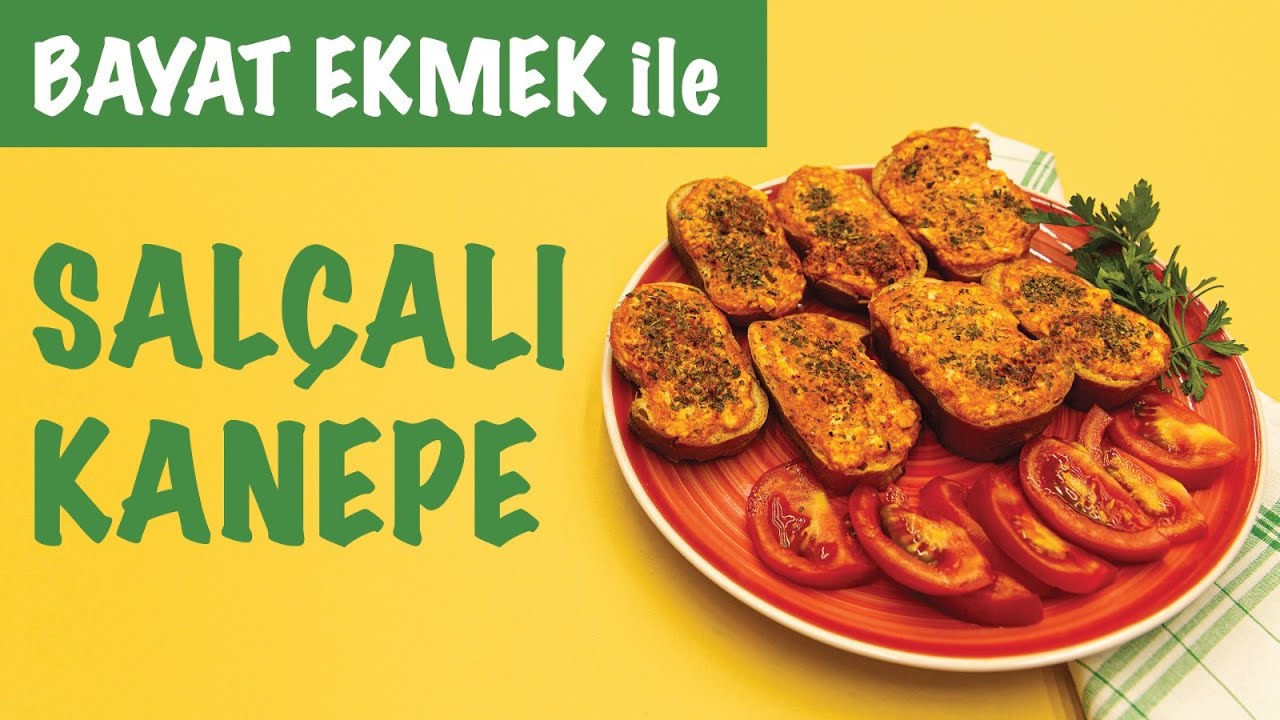 Salçalı Ekmek Kanepesi