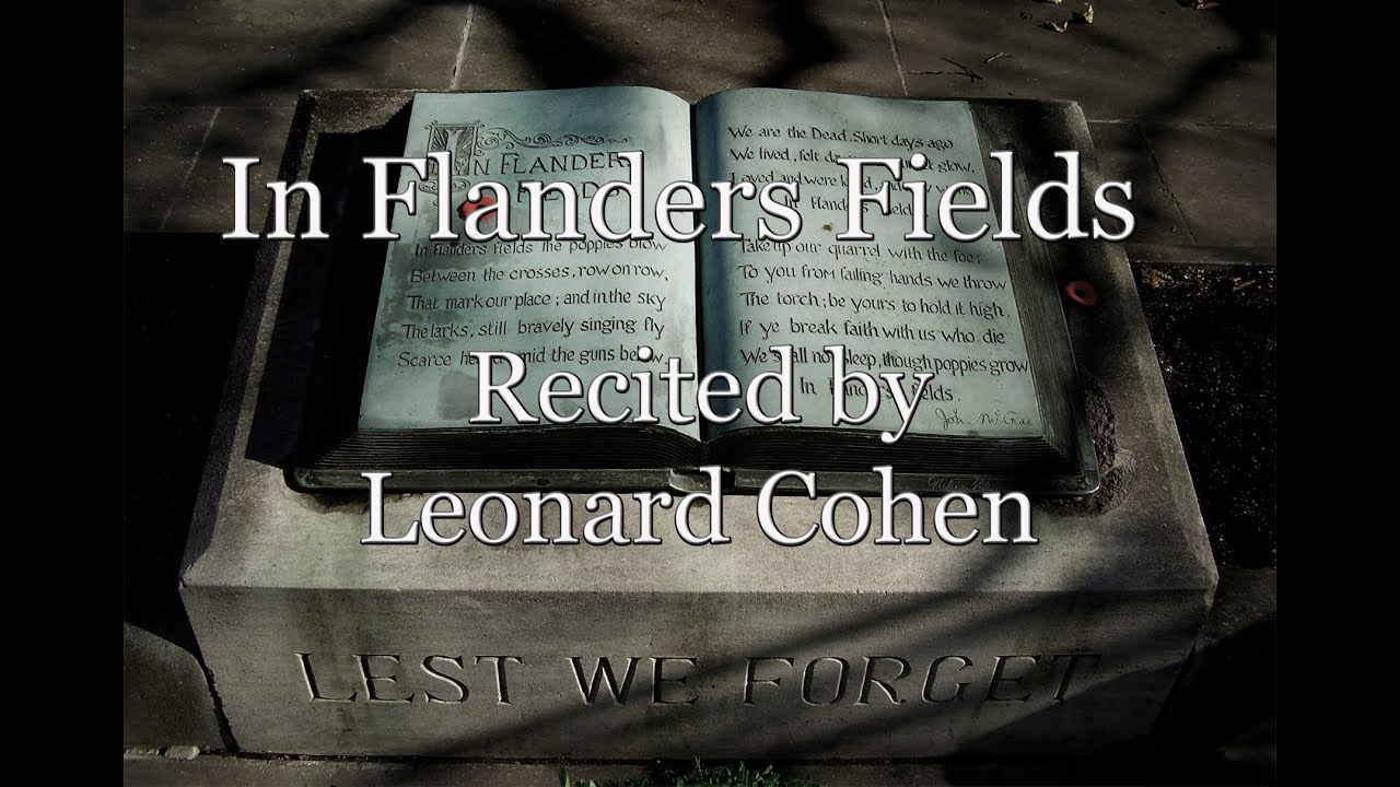 Leonard Cohen's Live Recitation Of 
