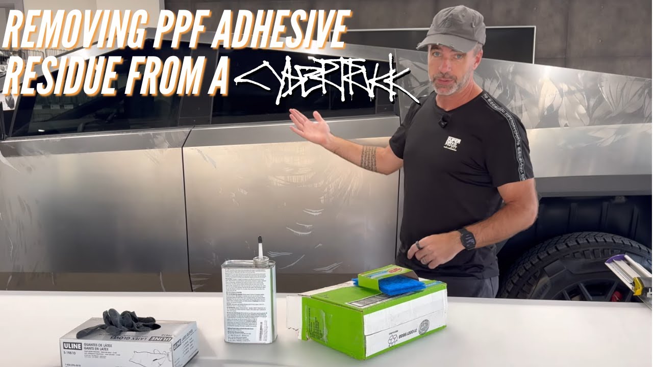 Removing (PPF) Adhesive Residue