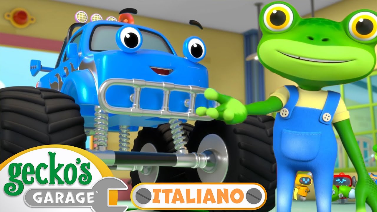 La Trasformazione Del Monster Truck｜Garage di Gecko｜Veicoli per bambini