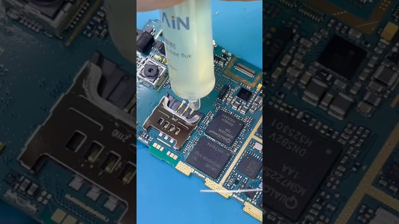 Samsung mobile sim slot Replacement (easy method)
