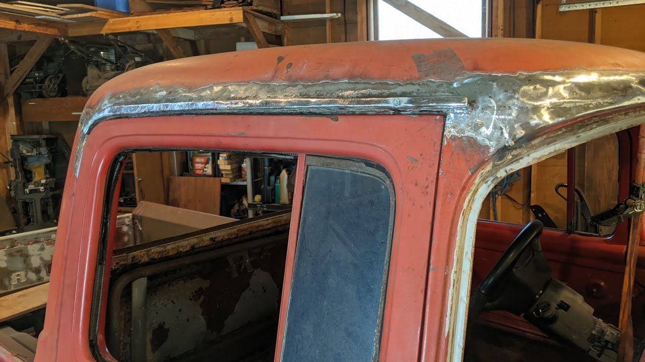 1956 F100 Drip Rail Fabrication