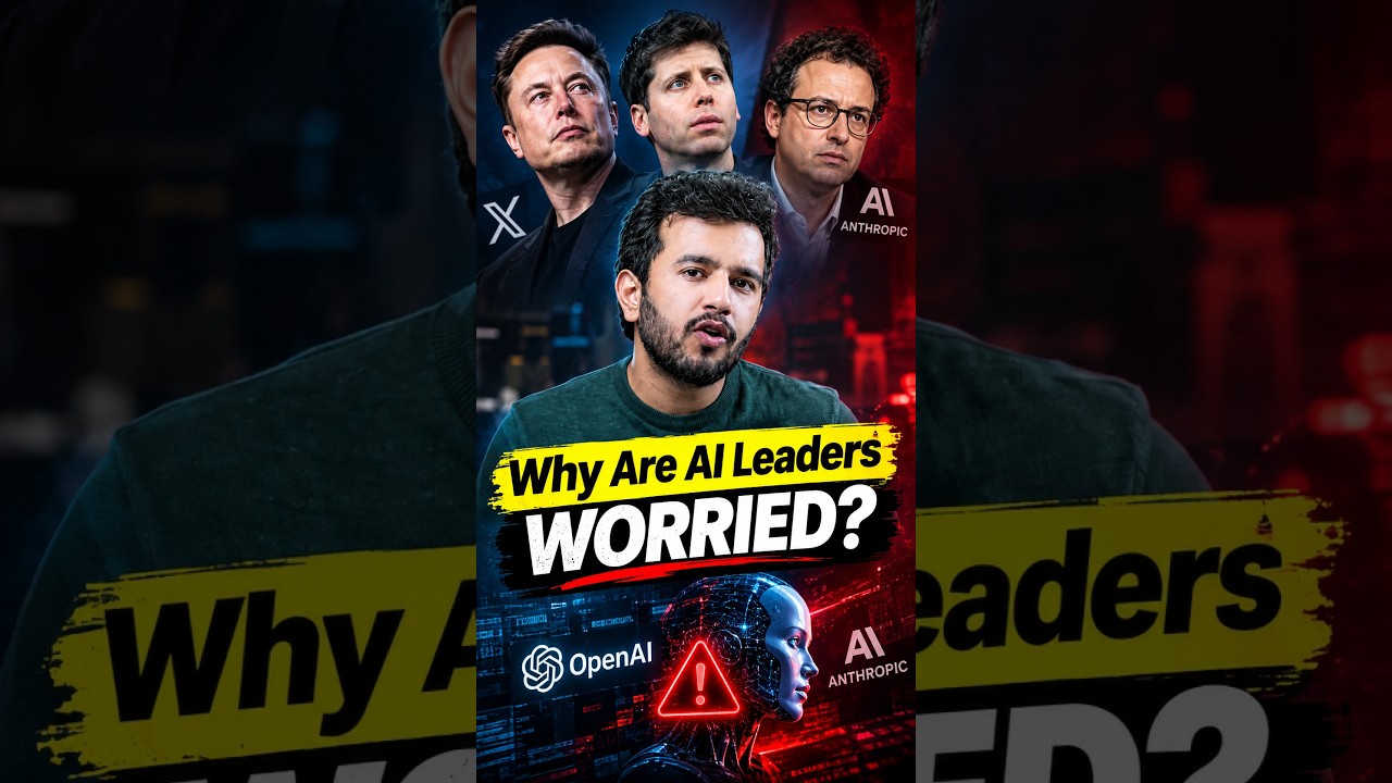 Why Are AI Leaders Worried About Their Own Technology? #aifuture  #tech #elonmusk