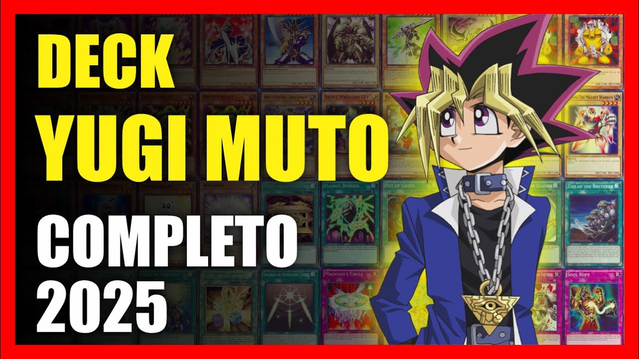 DECK YUGI MUTO - COMPLETO 2025 - YU GI OH!