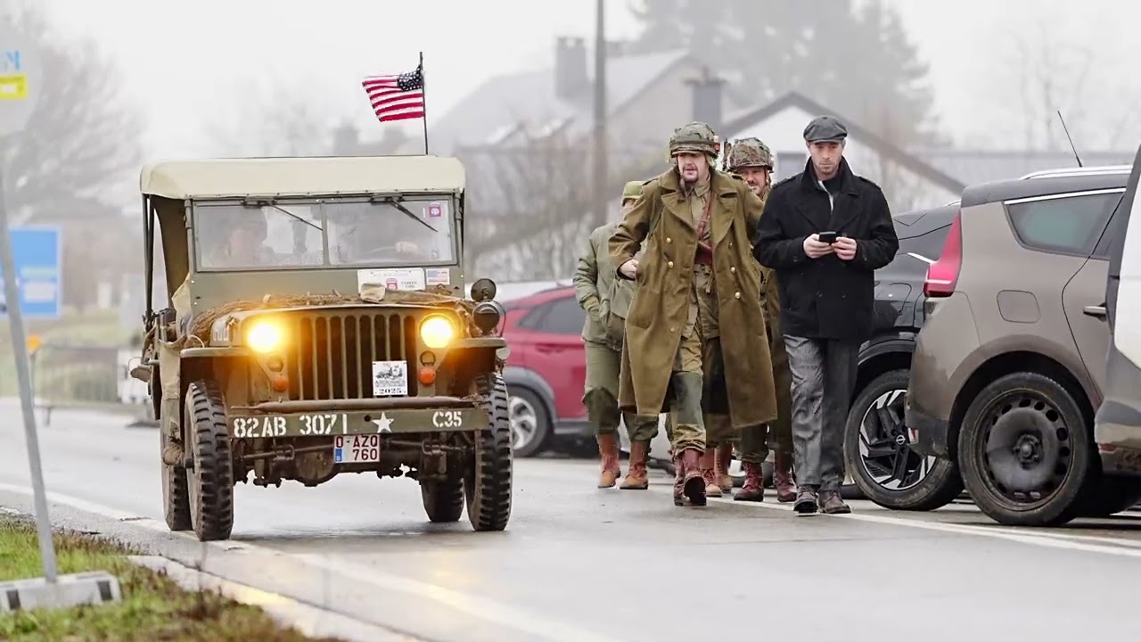 2025 Battle of the Bulge 81th anniversary Manhay  Belgium