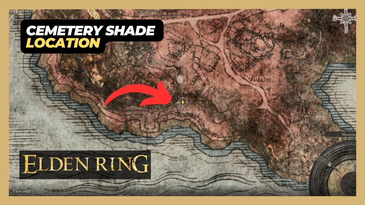 Cemetery Shade (Caelid) Boss Location - Elden Ring
