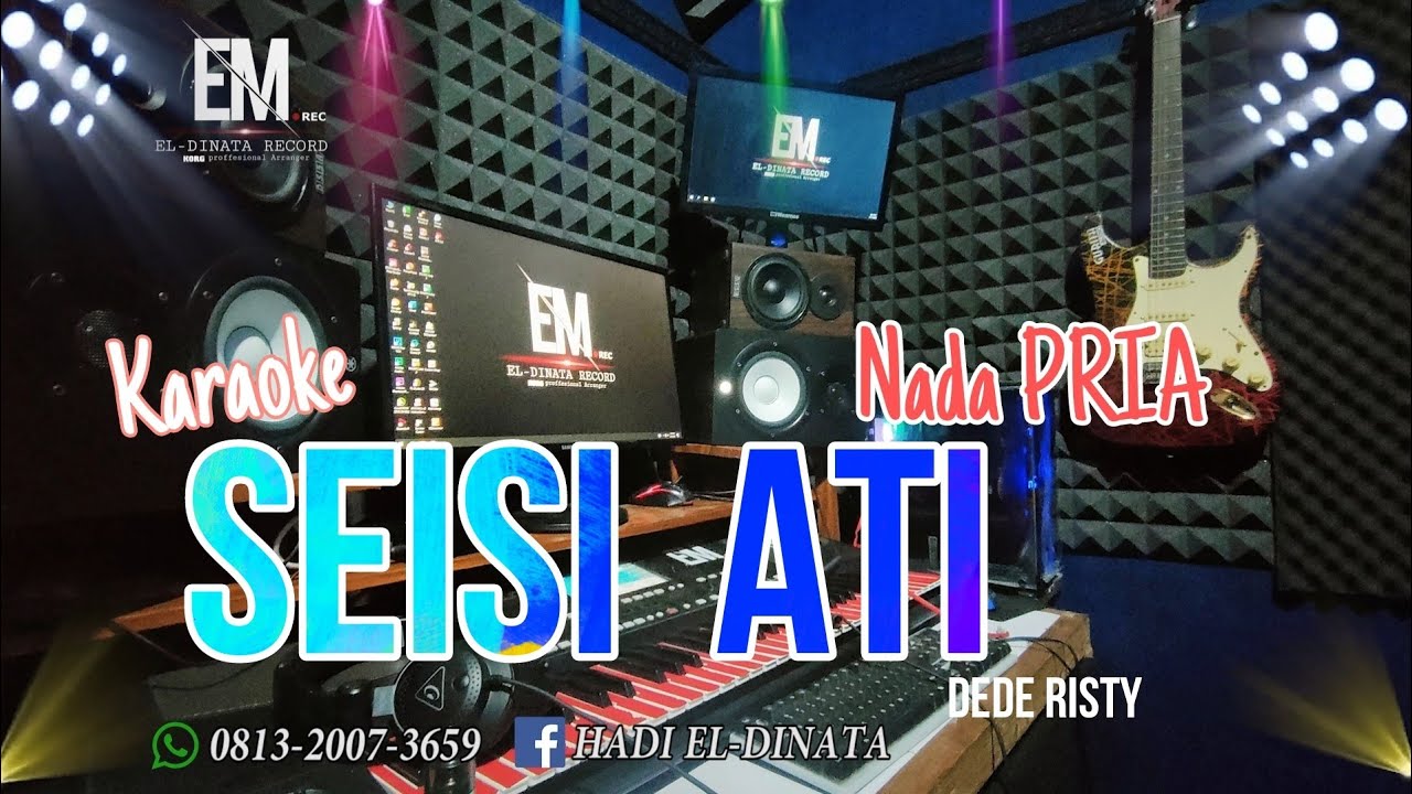 SEISI ATI - DEDE RISTY ( KARAOKE ) NADA PRIA