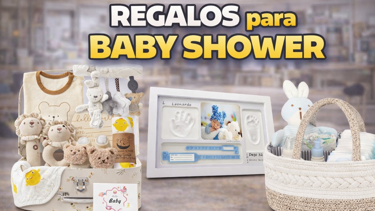 Mejores Regalos para Baby Shower 2026 🎁 Ideas Originales Amazon y Aliexpress para Niños y Niñas