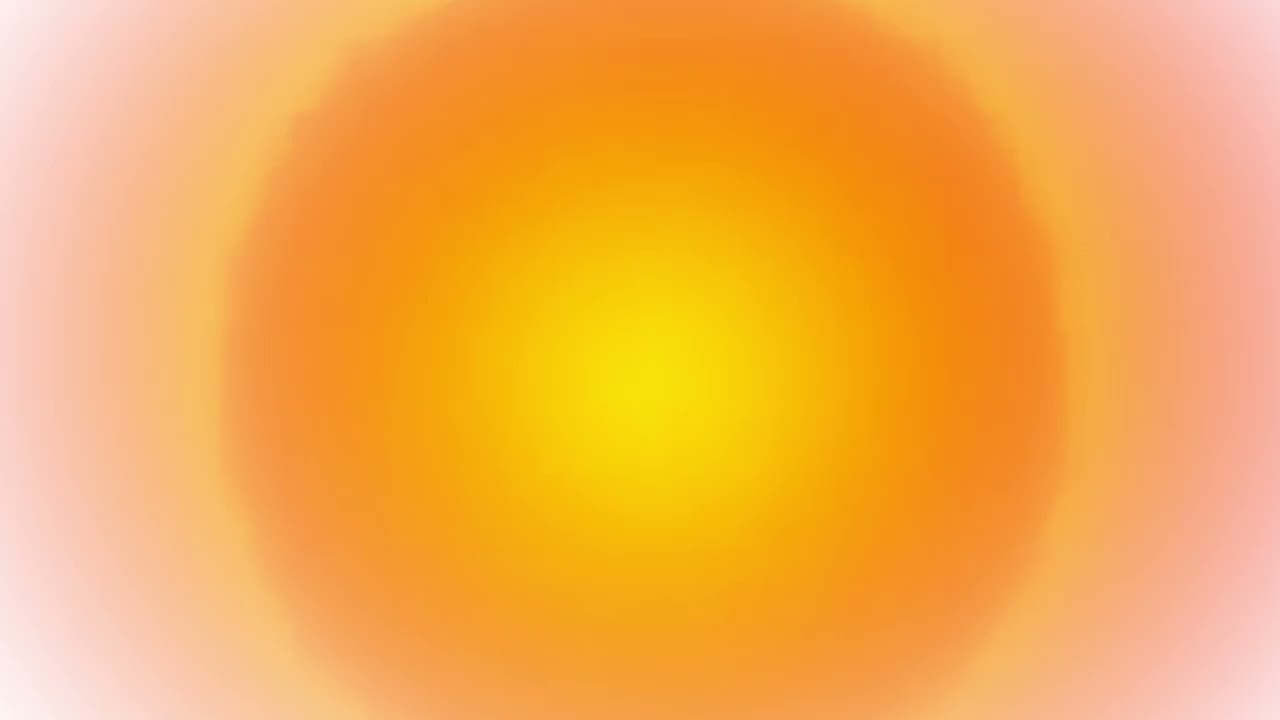 White & Orange Sunset Aura Background Screen Light | Sunset Ambience | Relaxing Aesthetic Background