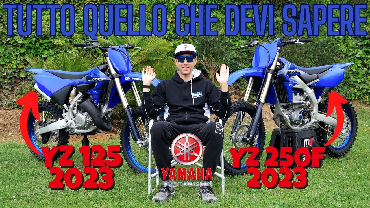✅PROMOSSE O BOCCIATE?❌ YAMAHA YZ 125 - 250F 2023 @yamahamotoreu