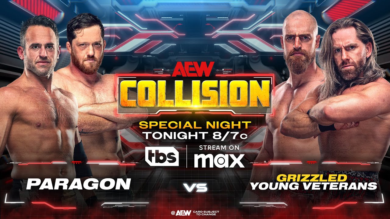 WWE 2K25 Paragon Vs. Grizzled Young Veterans - AEW Collision 5/22/25