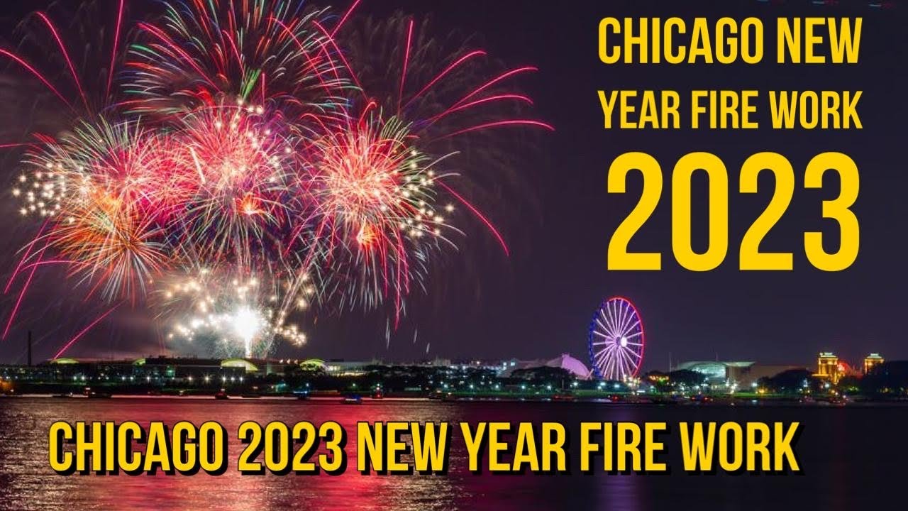 Chicago fire work 2023 | Chicago new year firework 2023