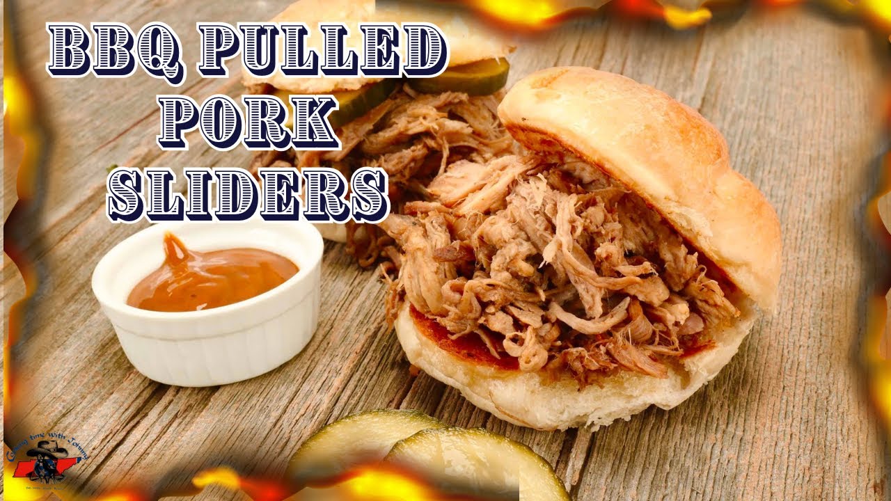 Super easy BBQ pulled pork Sliders !