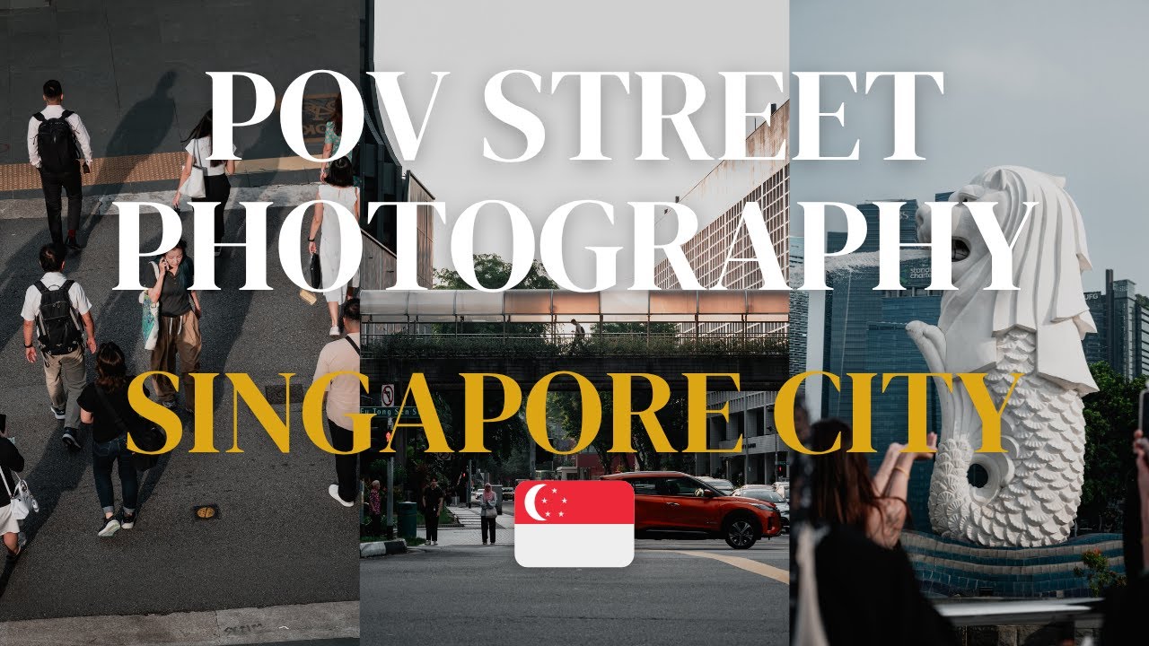 Golden Hour in Singapore | Street Photography POV