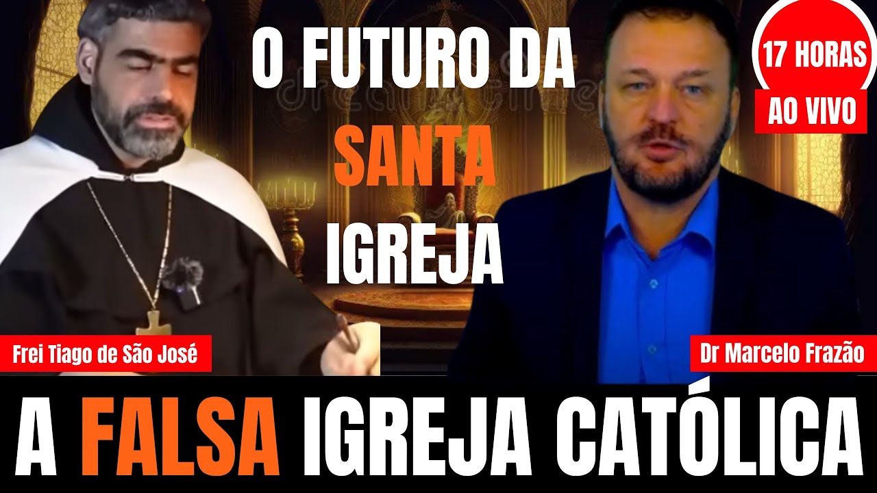 Entrevista com FREI TIAGO de São José - A morte e a ELEIÇÃO dos FALSOS Papas