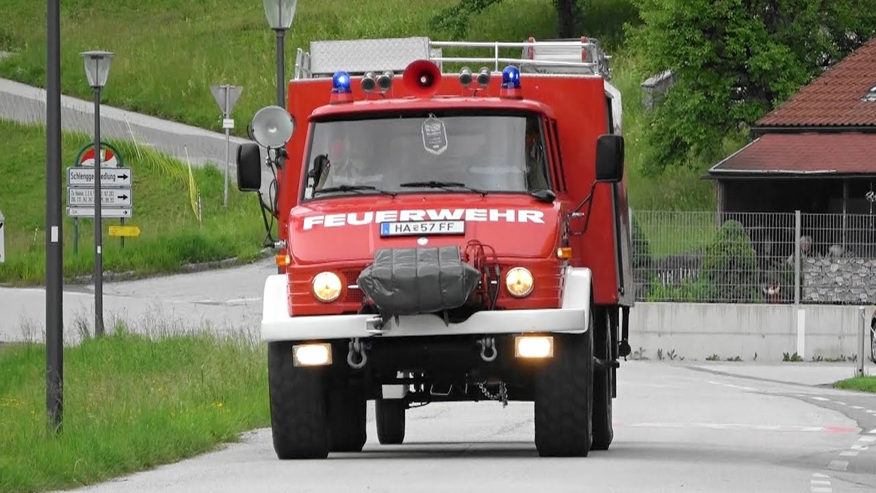 [Unimog] Schlauchfahrzeug Freiwillige Feuerwehr Golling
