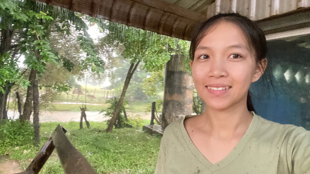 พายุเข้าฝนตกหนักมาก=ຝົນຕົກແຮງຫລາຍ