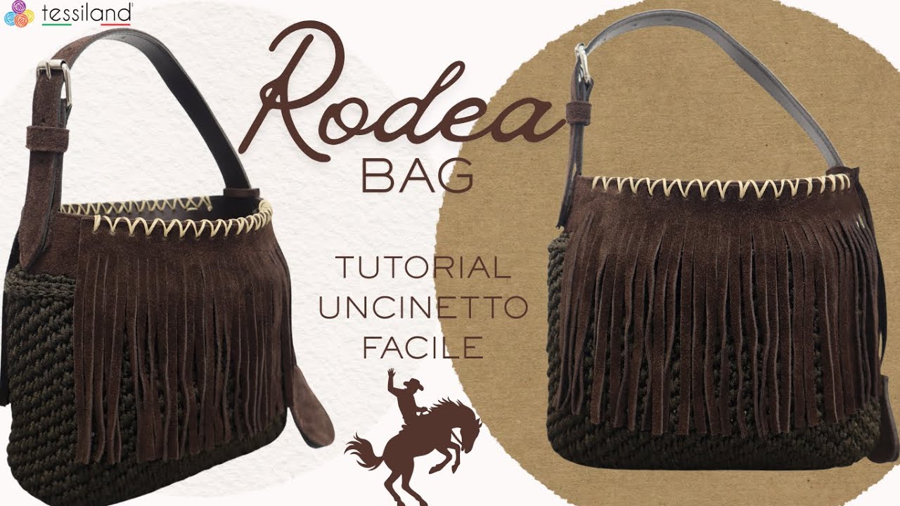 👜 Crea questa borsa trendy con frange — Set borsa RODEA BAG