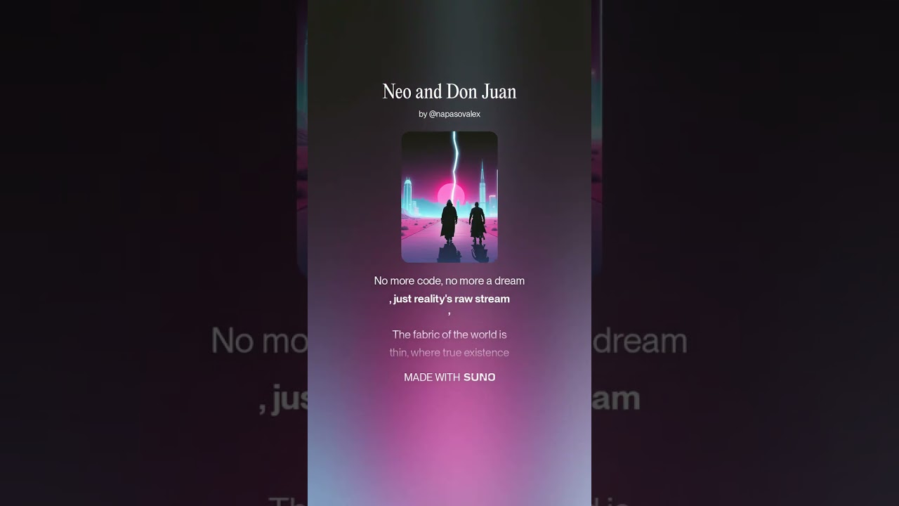 Neo and Don Juan