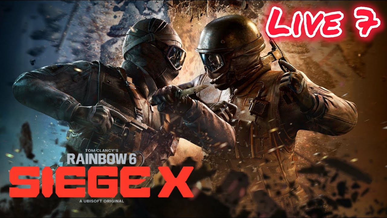 Live 7 JOGANDO Tom Clancy's Rainbow Six Siege X - Ft Marcio Red Player