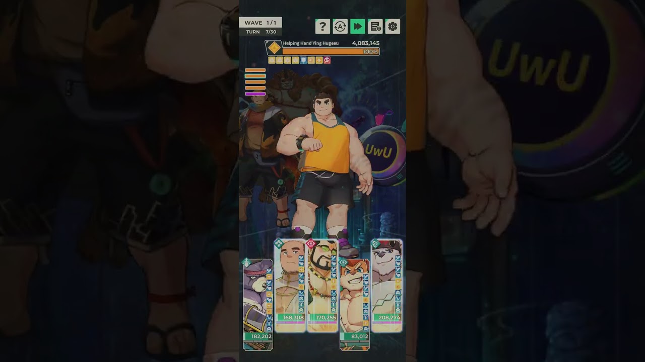 XXL WOOFIA: Event: A World Drained in Red Stage EX-03 Boss Level 55 Staged Cleared