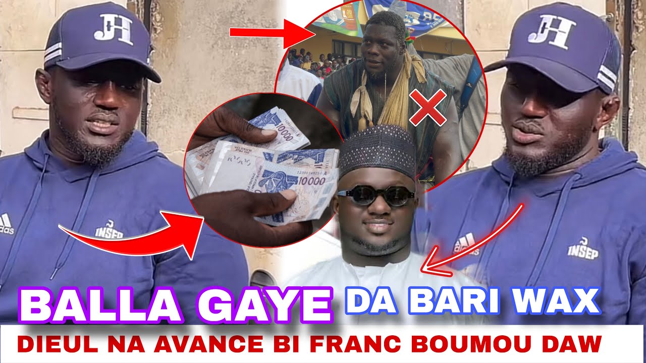 C fini Franc amna problème Balla Gaye méré nala deh😱Baye ndiaye wonama dieul na avance bi…