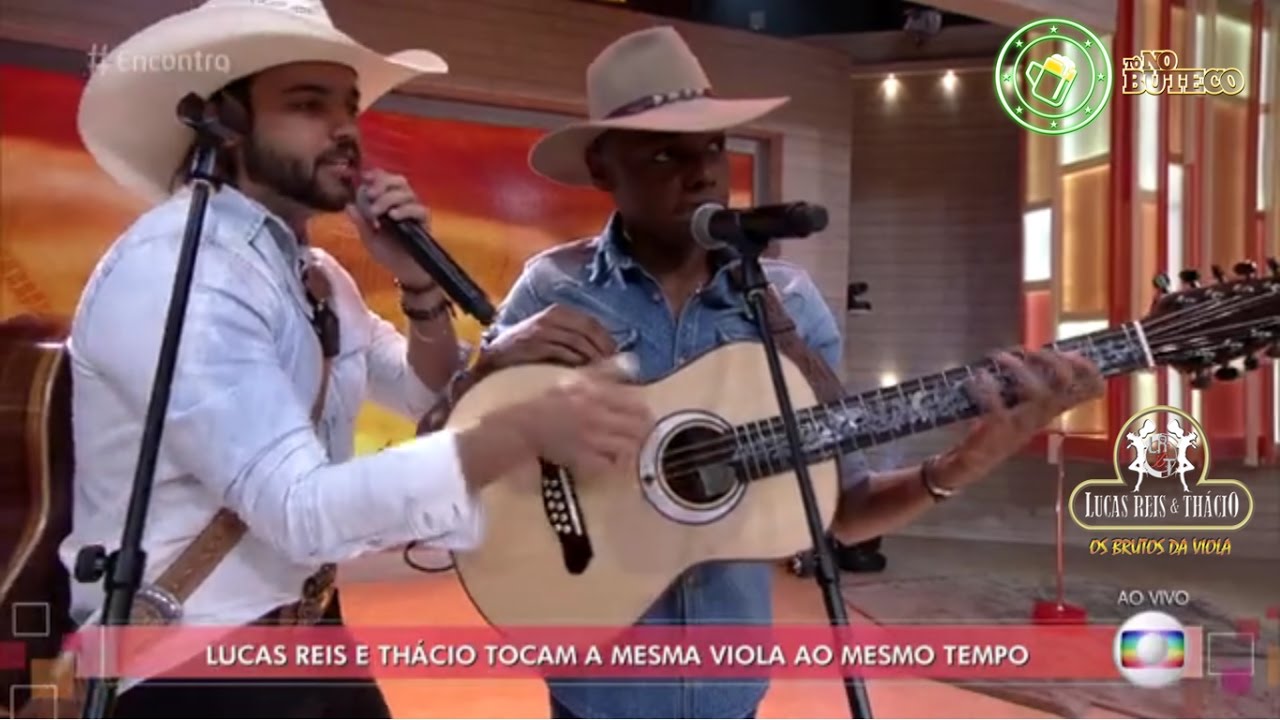 Lucas Reis e Thácio - Programa Encontro com Fátima Bernardes