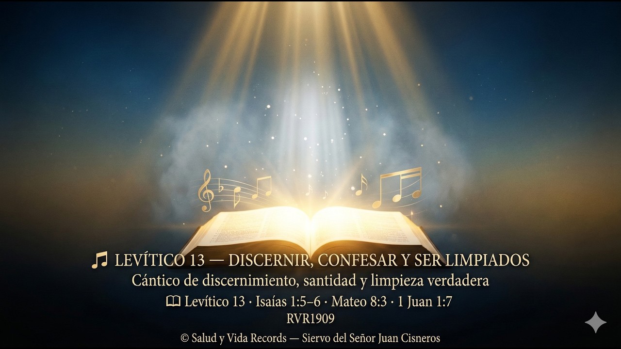 🎵 LEVÍTICO 13 — DISCERNIR, CONFESAR Y SER LIMPIAD
