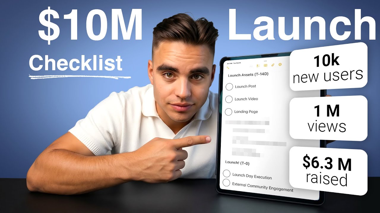 I launched 100+ startups. Here is my checklist