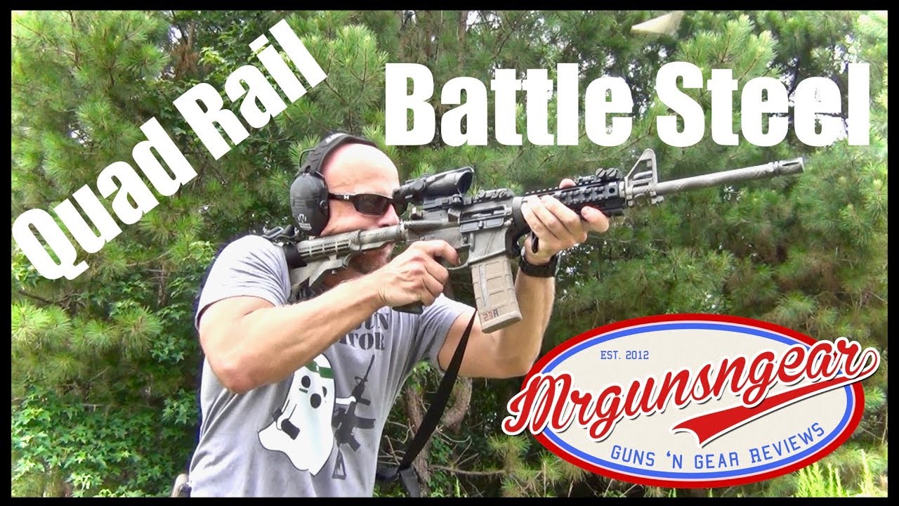 Battle Steel AR-15 Budget Drop In Quad Rail Handguard Review