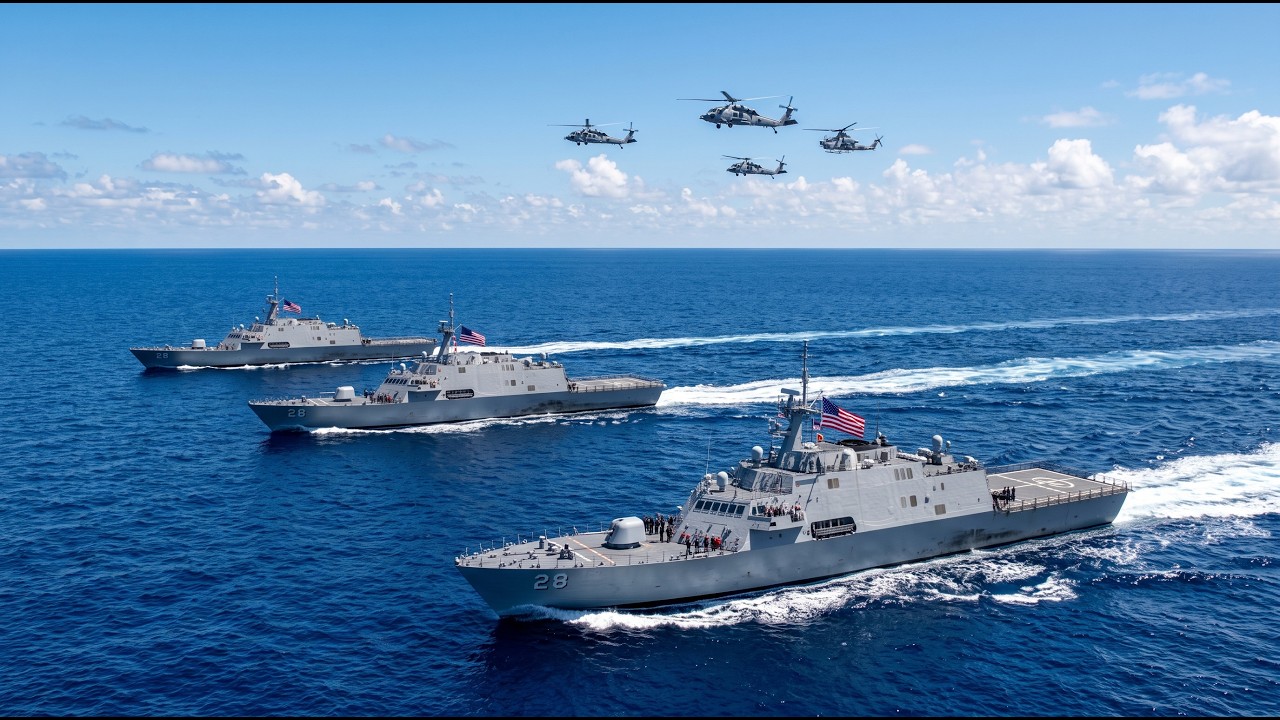 U.S Fort Lauderdale (LPD-28) Leads Major U.S. Navy Amphibious Operations