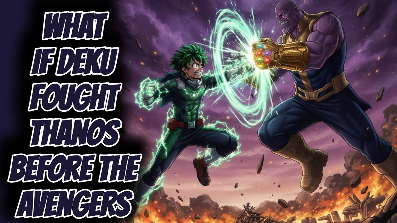 What if Deku Fought Thanos Before the Avengers Could Arrive